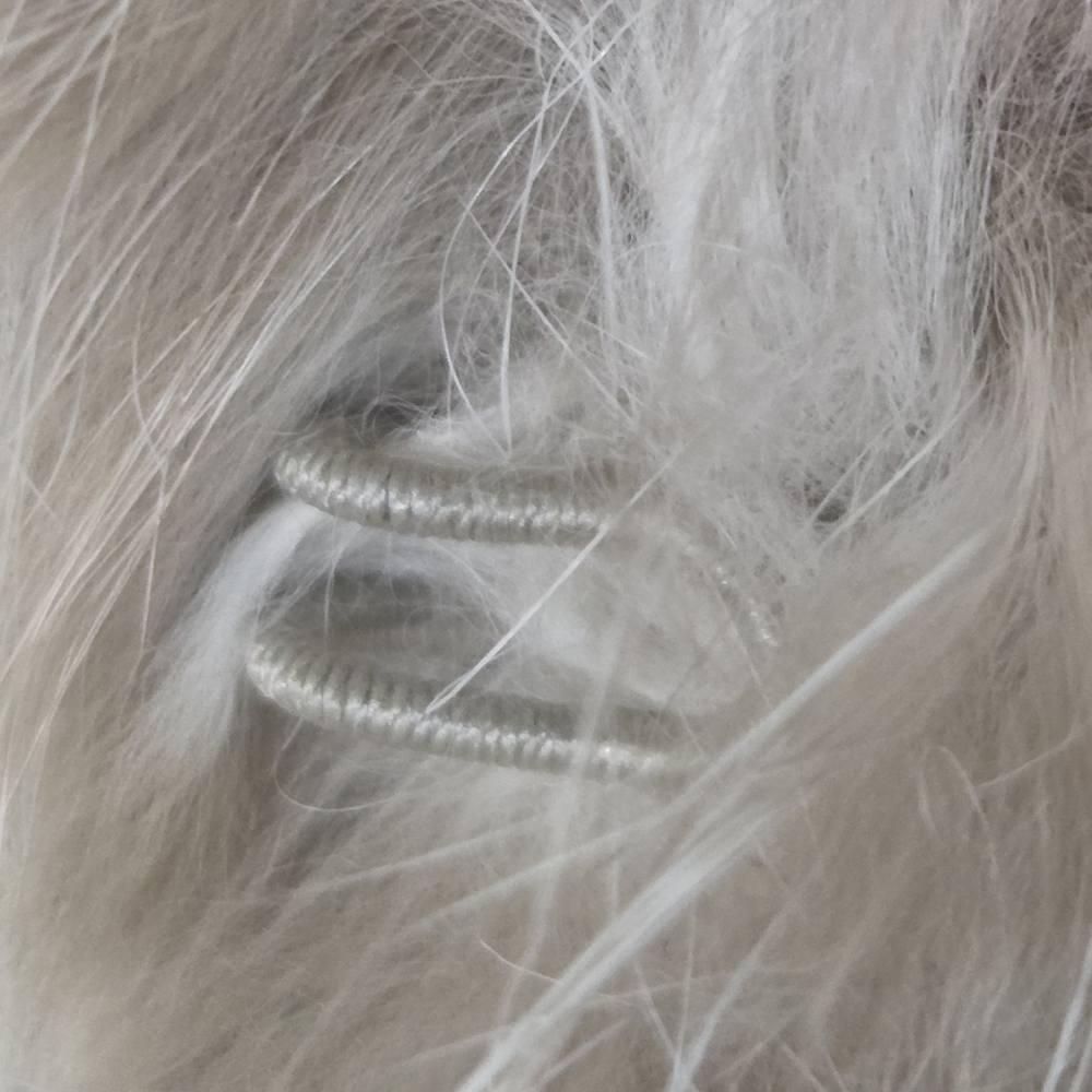 Split End Ltd. Rabbit Fur Fully Lined Jacket Size… - image 8